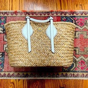 Pamela Munson straw tote